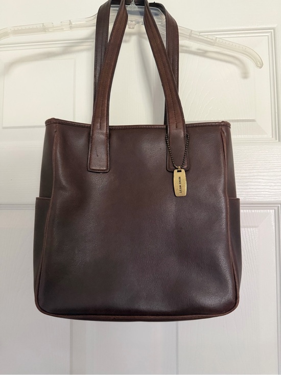 Nine West Handbags - VINTAGE NINE WEST Leather Handbag Dark Brown